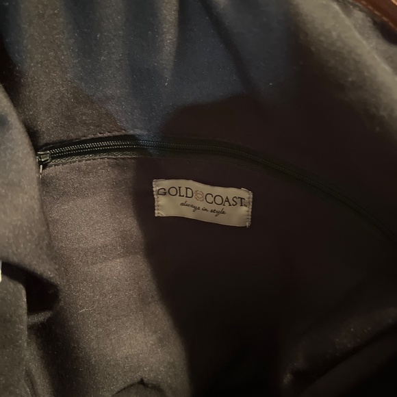 Gold Coast Tapestry Cream & Brown Tapestry Hand Bag - Picture 2 of 4